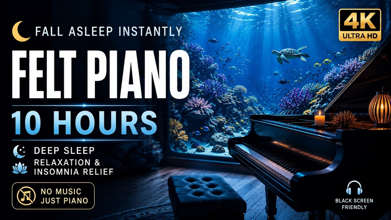 4K Underwater World • Sleep Ambience